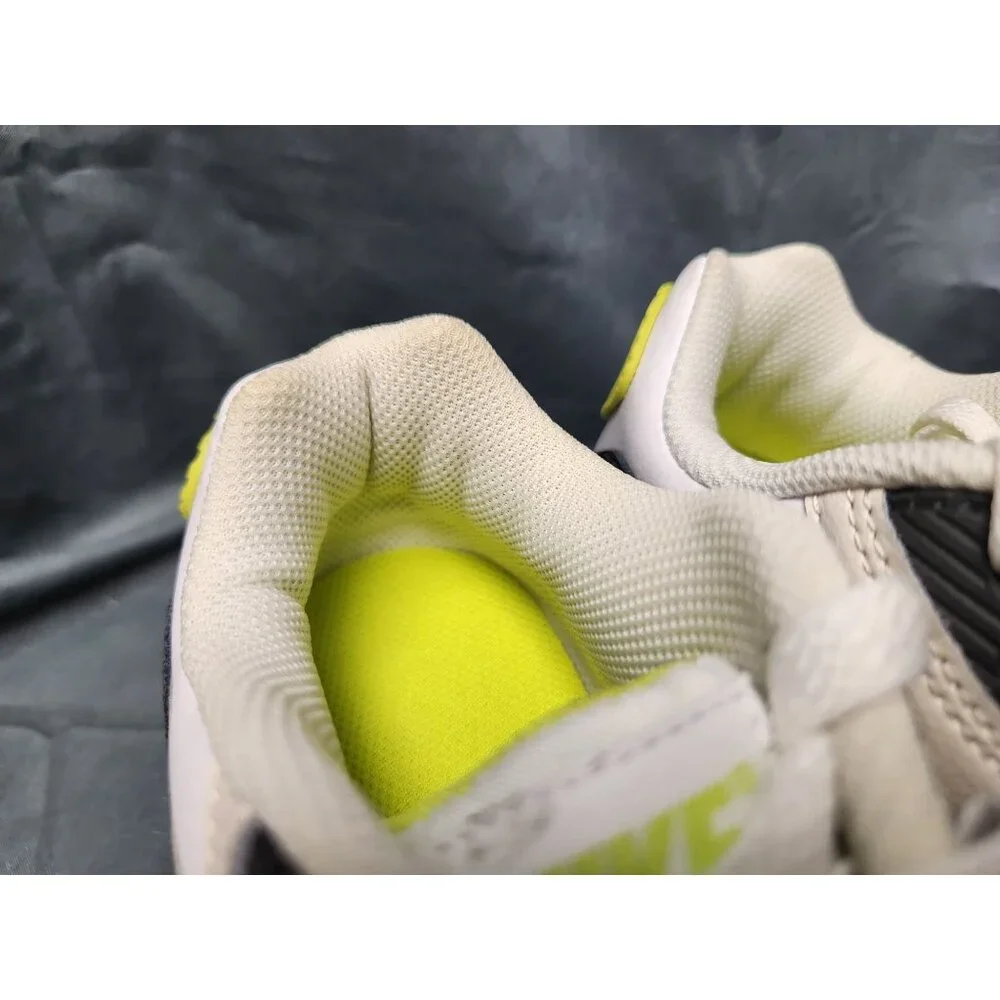 Nike Boys Air Max 90 (GS) Sneakers White Khaki Cyber Size 6 DISPLAY MODEL! - Picture 11 of 12